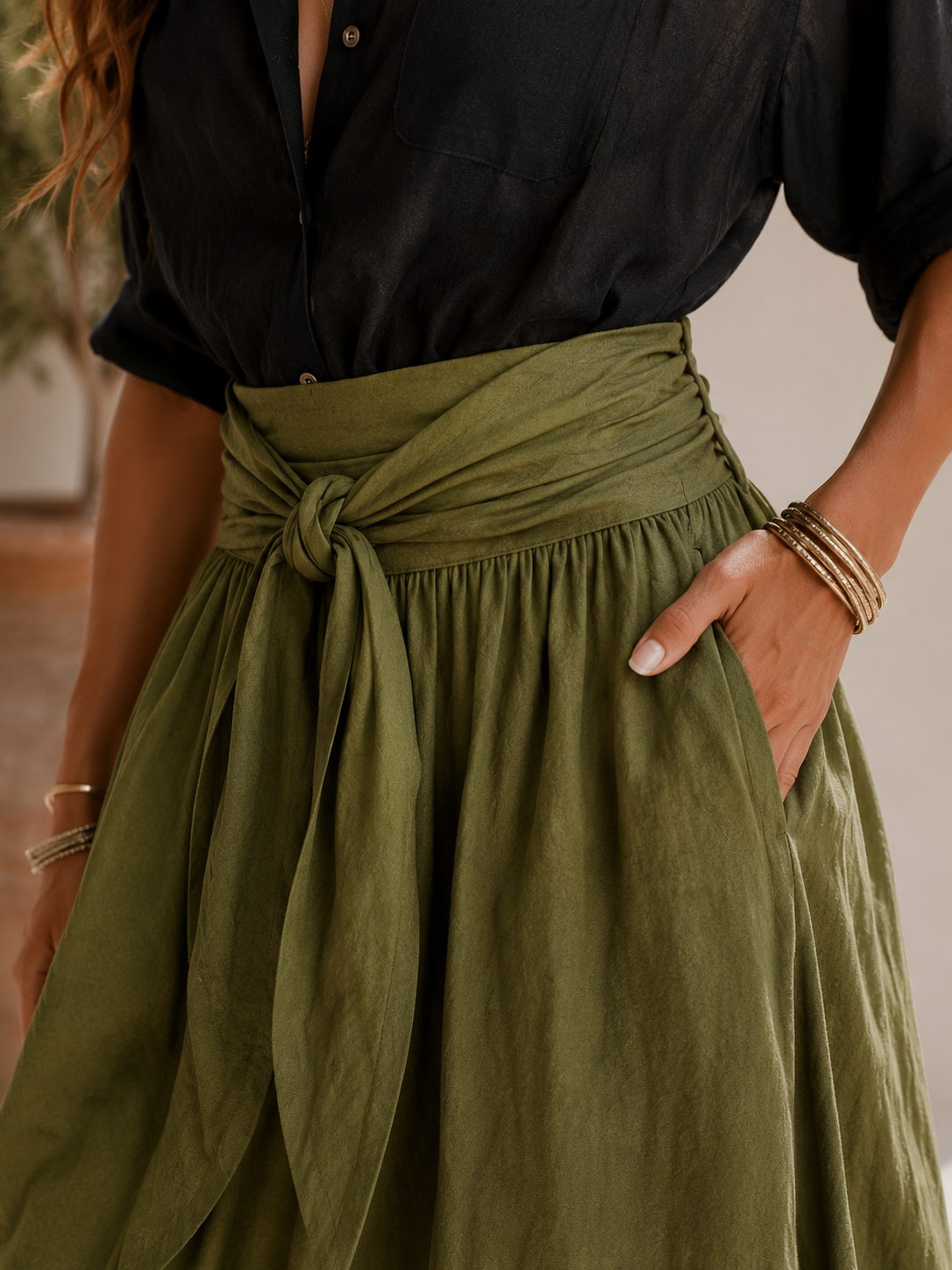 Letizia | Completo Palermo — Gonna e Camicia