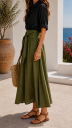Letizia | Completo Palermo — Gonna e Camicia