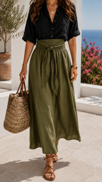 Letizia | Completo Palermo — Gonna e Camicia